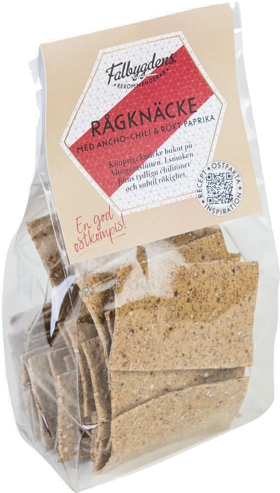 Rågknäcke ancho-chili / rökt paprika 140g