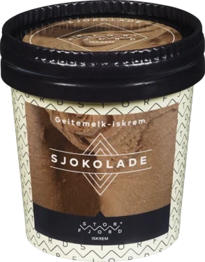 Fyldig Sjokolade Iskrem 140ml Storfjord Iskrem