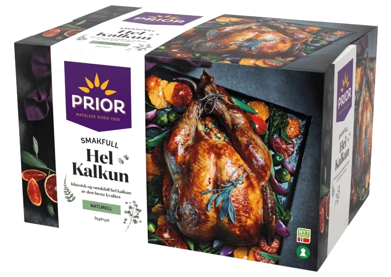 Prior Hel Kalkun 3,9-6,9kg fryst