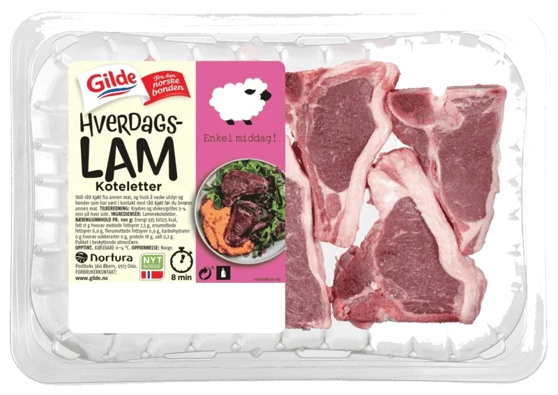 Gilde Hverdagslam Kotelett ca 400g