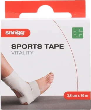 Snøgg Sports Tape Vitality Hvit 3,8cm X 10m