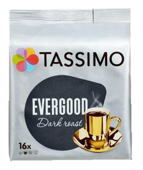 Tassimo Evergood Dark Roast 144g