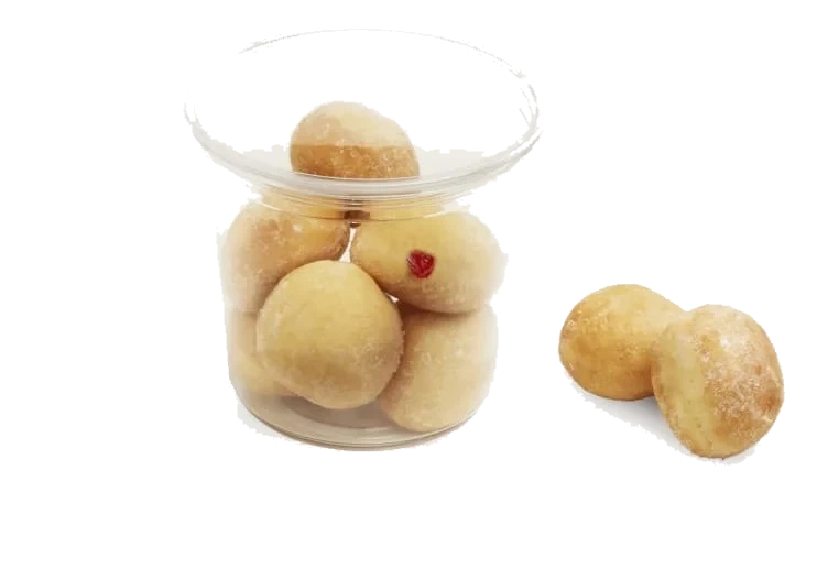 Mini Berliner Bringebær 5pk