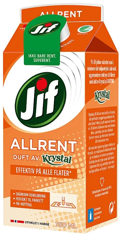 Jif Allrent Krystal 750ml