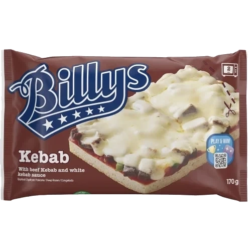 Kebab Pan Pizza Fryst