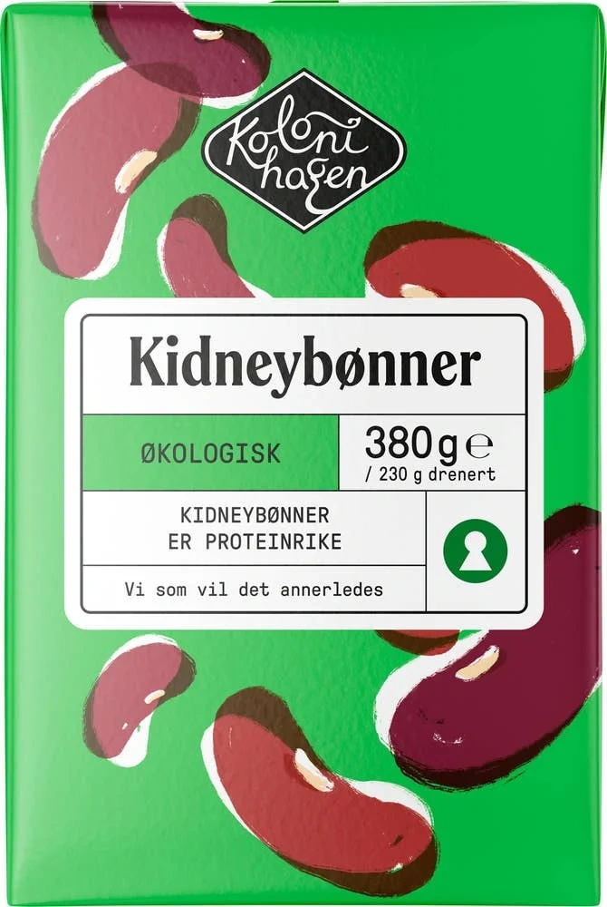 Økologiske kidneybønner