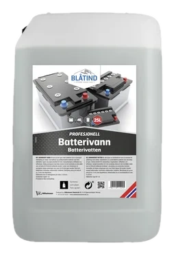 Blåtind Profesjonell Batterivann 25l