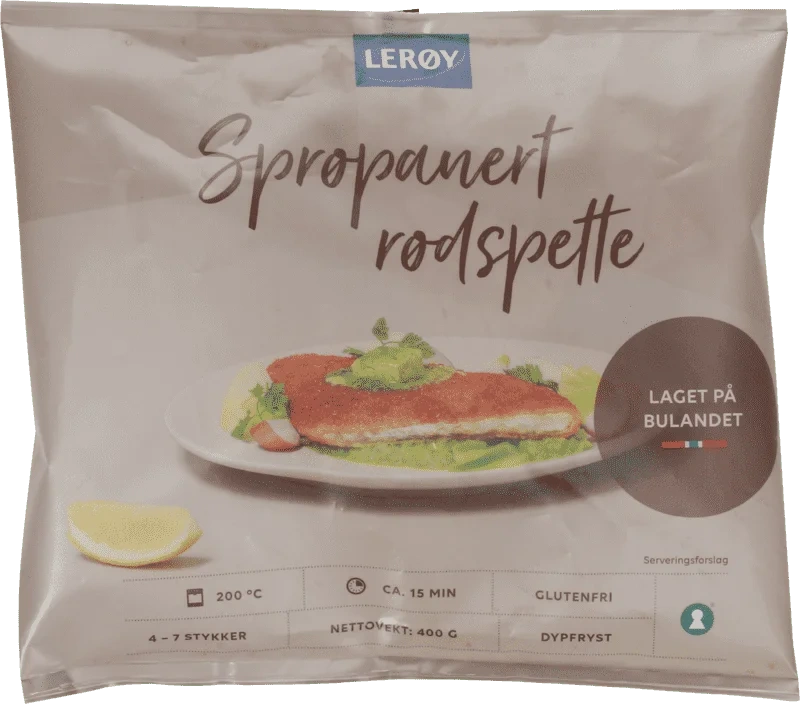 Lerøy Panert Rødspette 400g