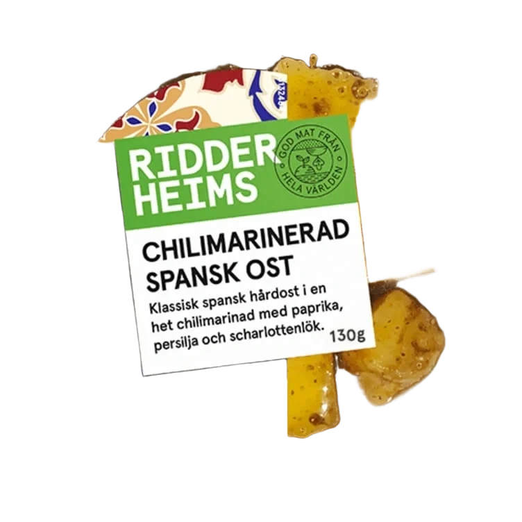 Ost Chilimarinert 130g Ridderheims