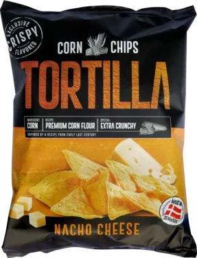 Crispy Tortillachips Nachocheese 150g
