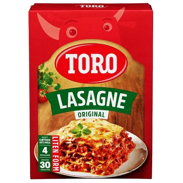 Lasagne Ovnsrett 200g Toro