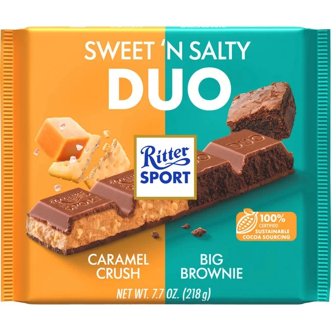 Mjölkchoklad Sweet n Salty Duo