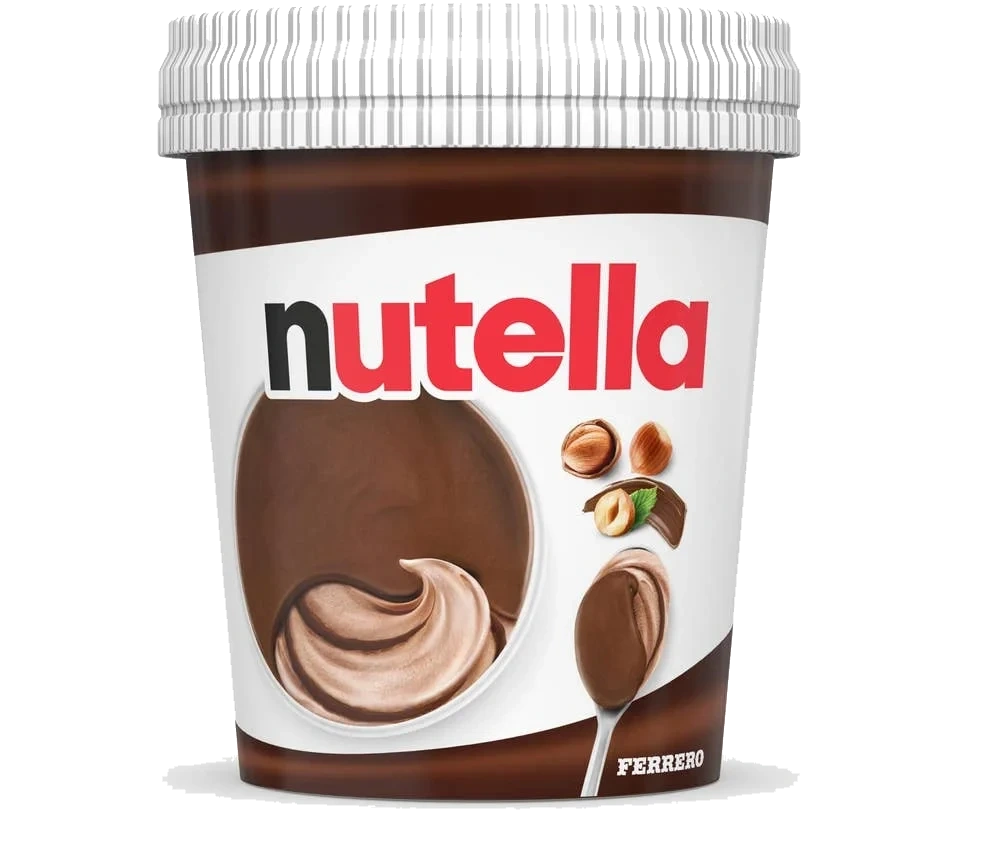 Nutella Hasselnötsglass