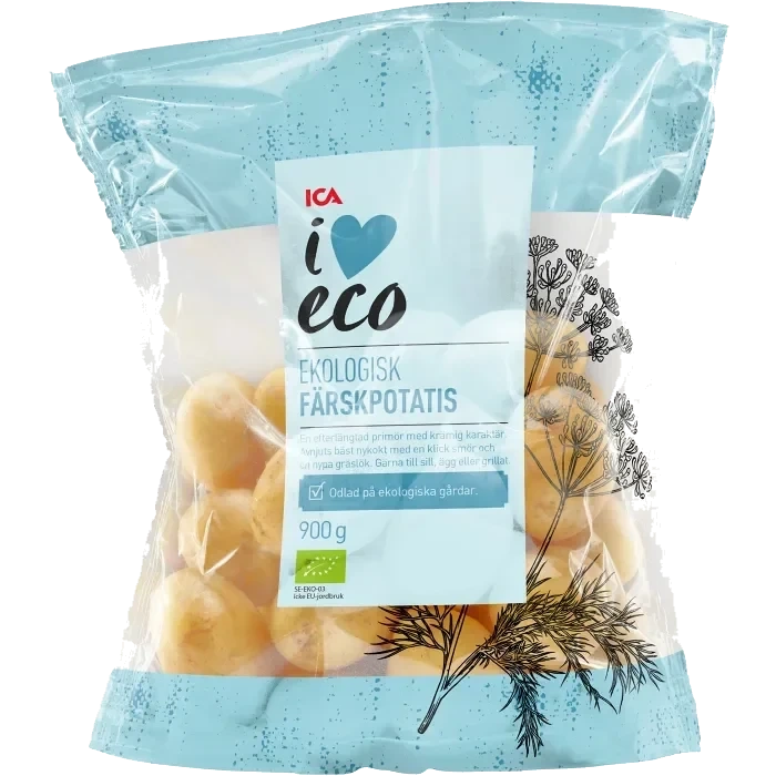 Potatis Färsk Ekologisk 900g Klass 1 love eco