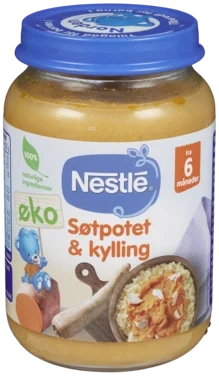 Søtpotet & Kylling 6m 190g