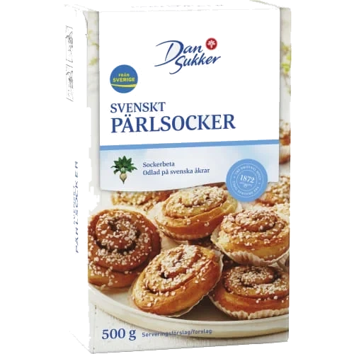 Svenskt Pärlsocker 500 Gr Dansukker