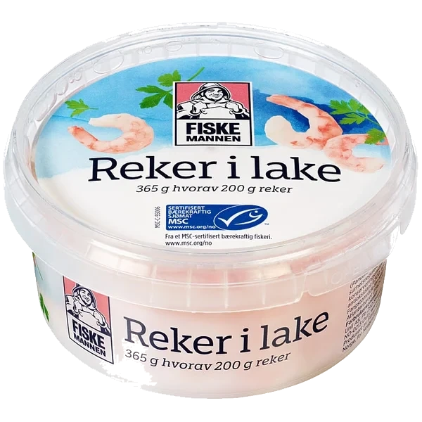 Reker i Lake Msc 365g Fiskemannen