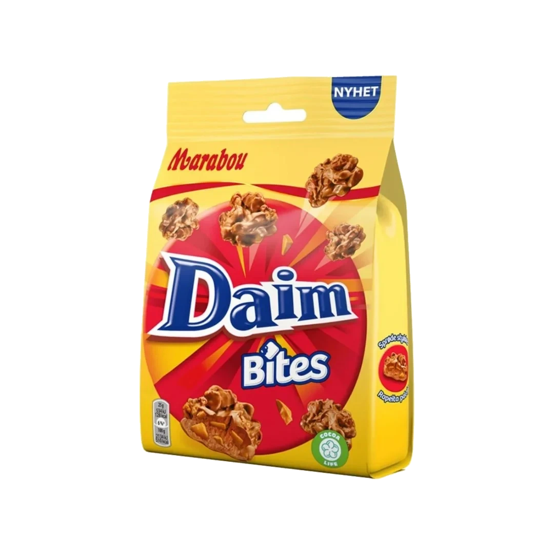 Marabou Bites Daim 145 g