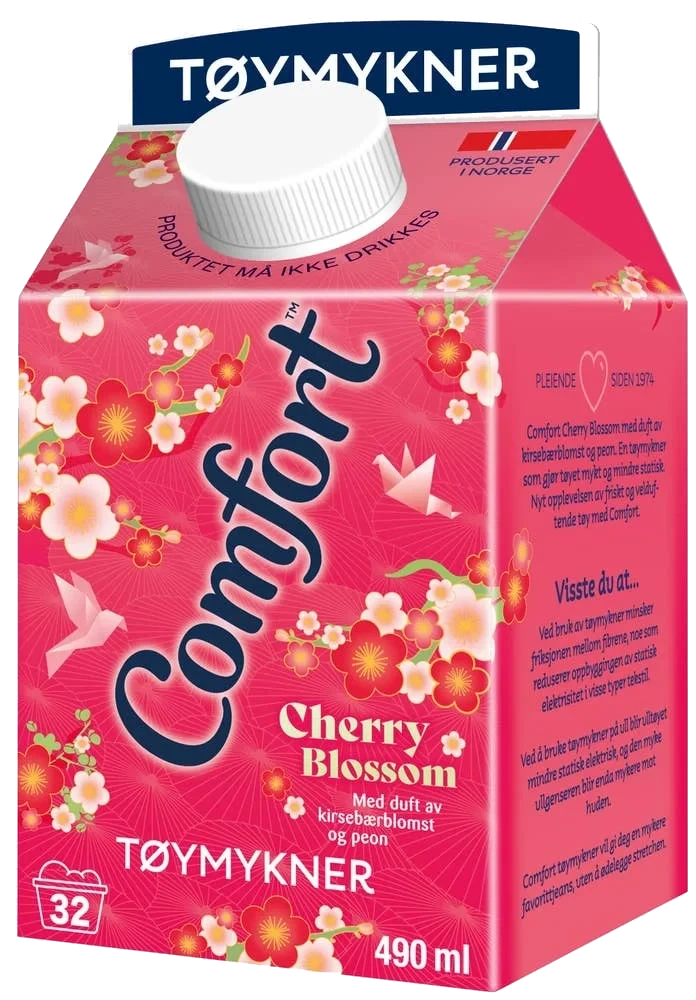 Tøymykner Cherry Blossom