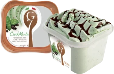 Ciock Menta 1l G7 Ekte Italiensk Iskrem