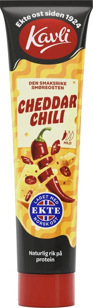 Min Kavlifavoritt cheddar og chili ost