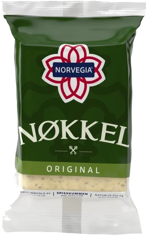 Nøkkelost 27% Skorpefri Ca450g Tine
