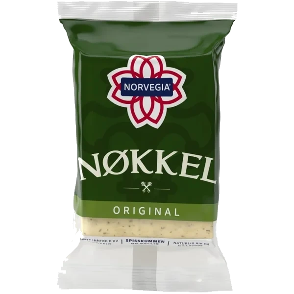Nøkkelost 27% Skorpefri Ca450g Tine