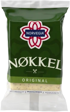 Norvegia Nøkkelost Skorpefri Ca423g