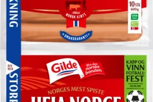 Grillpølse 2x600g Multipk Enh