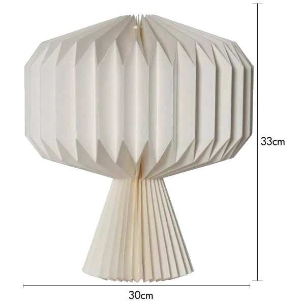 Bordsdekoration Honeycomb Vit 30x33cm