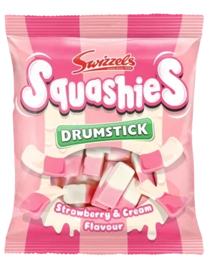 Squashies Strawberry&Cream 140g