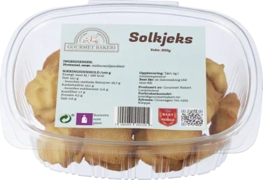 Solkjeks Gourmet Bakeri 200g
