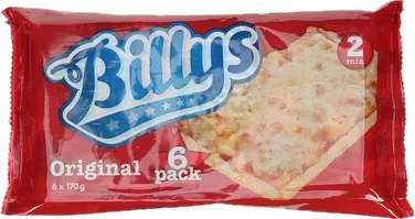 Billys Pan Pizza Original 6-pack