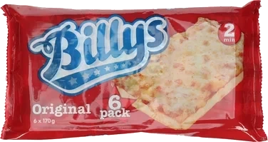 Billys Pan Pizza Original 6-pack