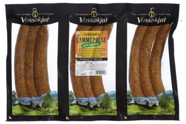 Lammepølse m/ Ramslauk 3x300 g
