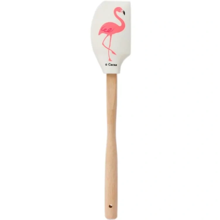 Slikkepott Flamingo Treskaft