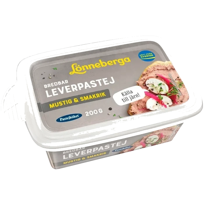 Pastej med mustig smak 200g Pastejköket