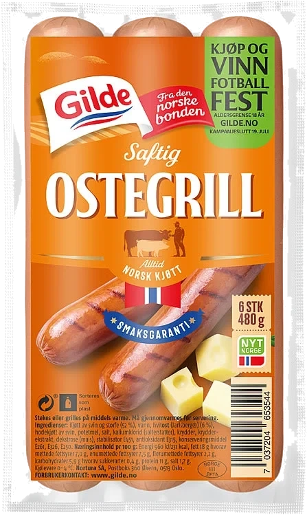Ostegrill 480g Enh