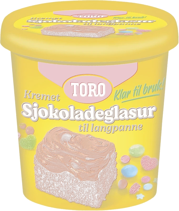 Toro Kremet Sjokoladeglasur 340g