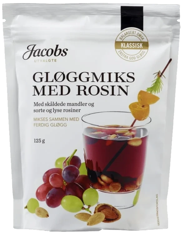 Gløggmiks m/Rosin 125g Jacobs Utvalgte