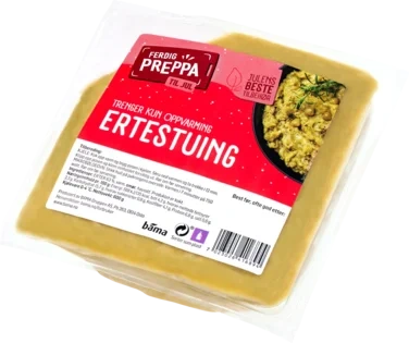 Ertestuing 600g Ferdig Preppa Jul