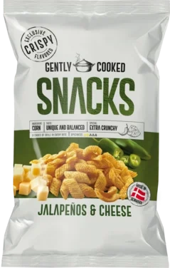 Crispy Snacks Jalapeno&cheese 125g