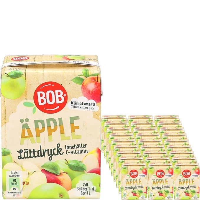 Lättdryck Äpple 27-pack