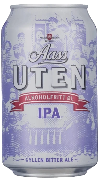 Aass uten Ipa 0,33l boks