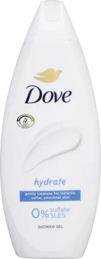 Dove Shower Gel Hydrate 250ml Dusjsåpe