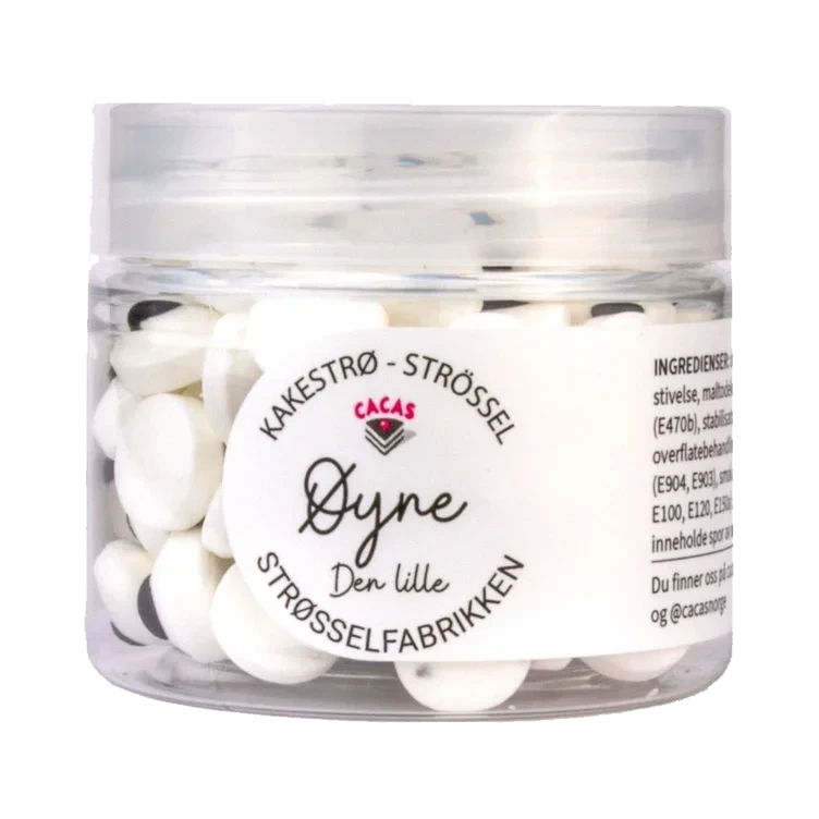 Kakestrø Øyne 50g Cacas