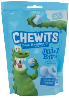 Chewits Blue Raspberry Juicy Bites 115g