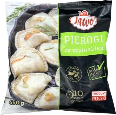 Pierogi Jawo med Spinat