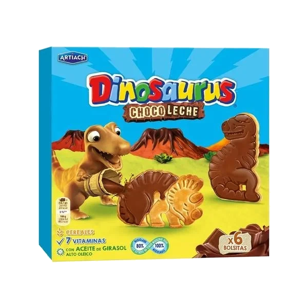 Dinosaurkjeks med Melkesjokolade