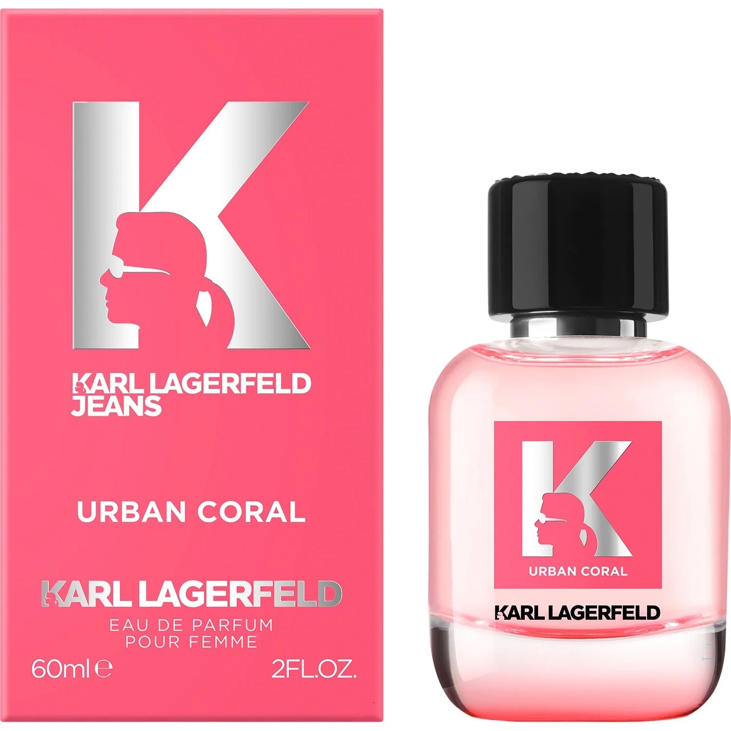 Karl Lagerfeld Jeans Urban Coral Pour Femme Eau de Parfum 60 ml